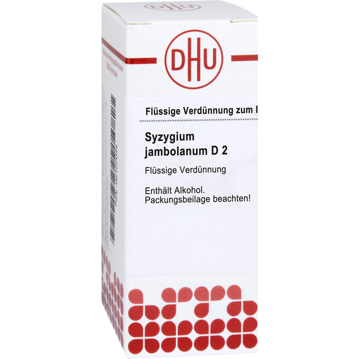 Syzygium jambolanum D2 DHU Dilution, 20 ml Lösung