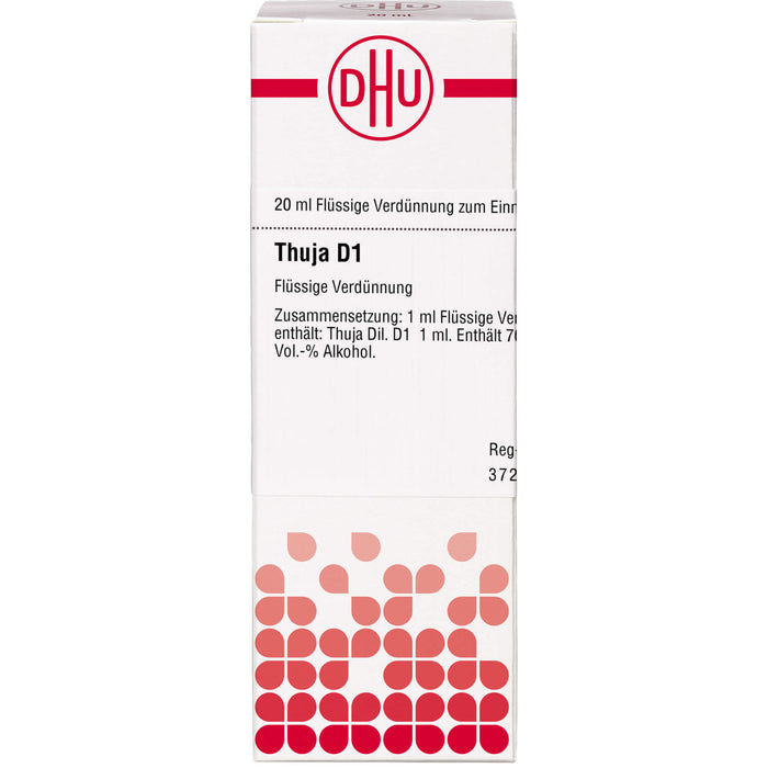 DHU Thuja D1 Dilution, 20 ml Lösung