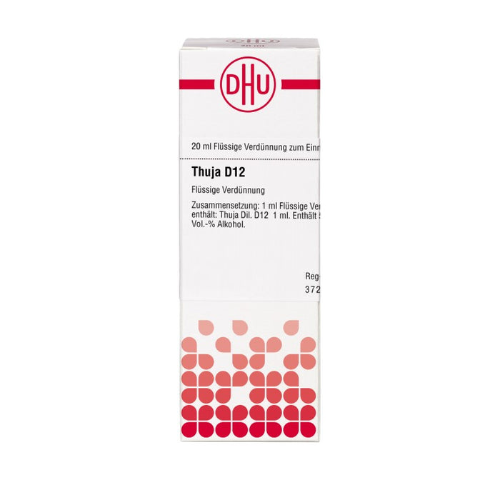 DHU Thuja D12 Dilution, 20 ml Lösung