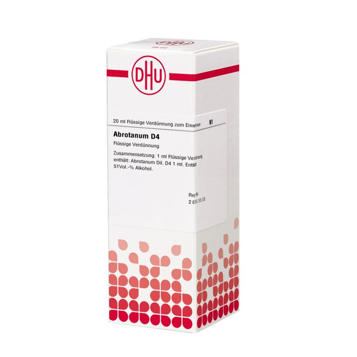 Abrotanum D4 DHU Dilution, 20 ml Lösung