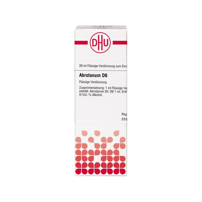 DHU Abrotanum D6 Dilution, 20 ml Lösung