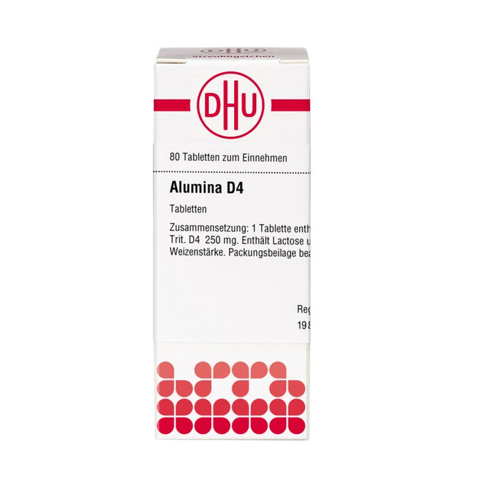 DHU Alumina D4 Tabletten, 80 pcs. Tablets