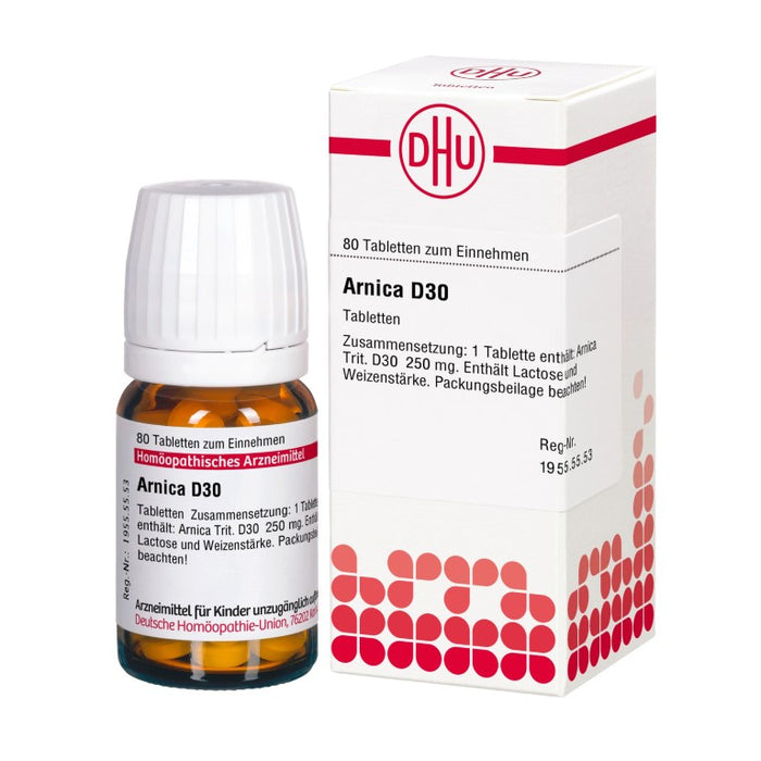 DHU Arnica D30 Tabletten, 80 pc Tablettes