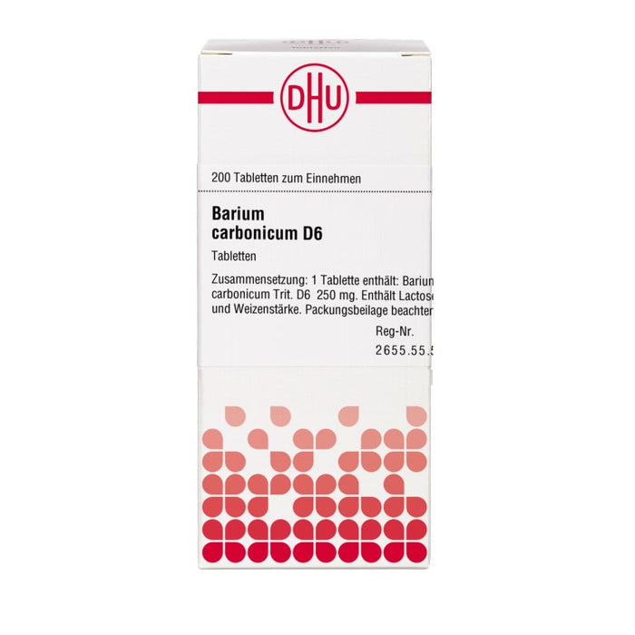 DHU Barium carbonicum D6 Tabletten, 200 St. Tabletten