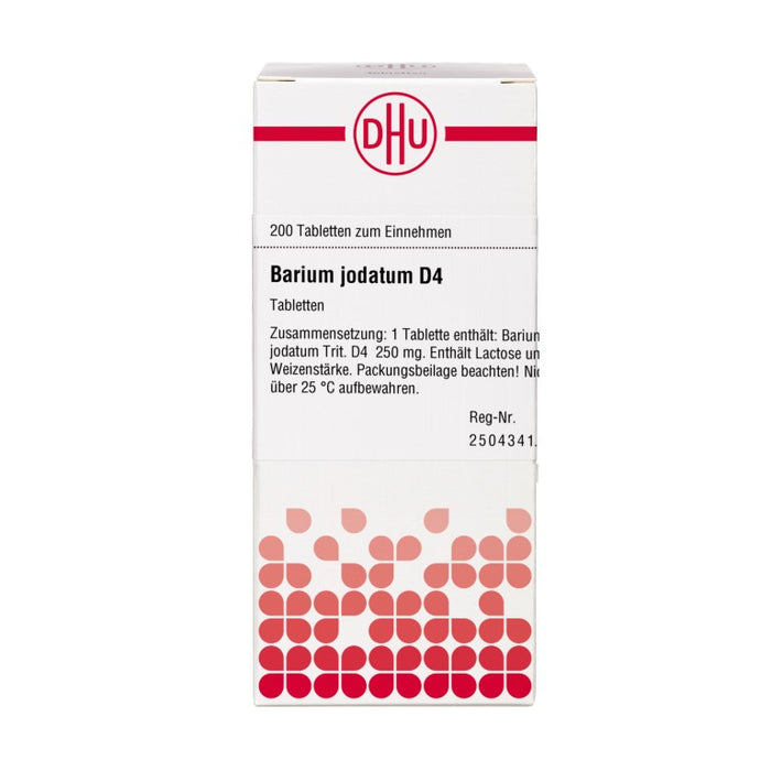 Barium jodatum D4 DHU Tabletten, 200 St. Tabletten