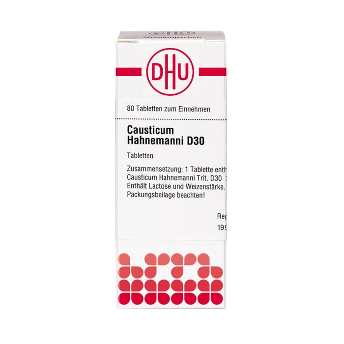 DHU Causticum Hahnemanni D30 Tabletten, 80 St. Tabletten