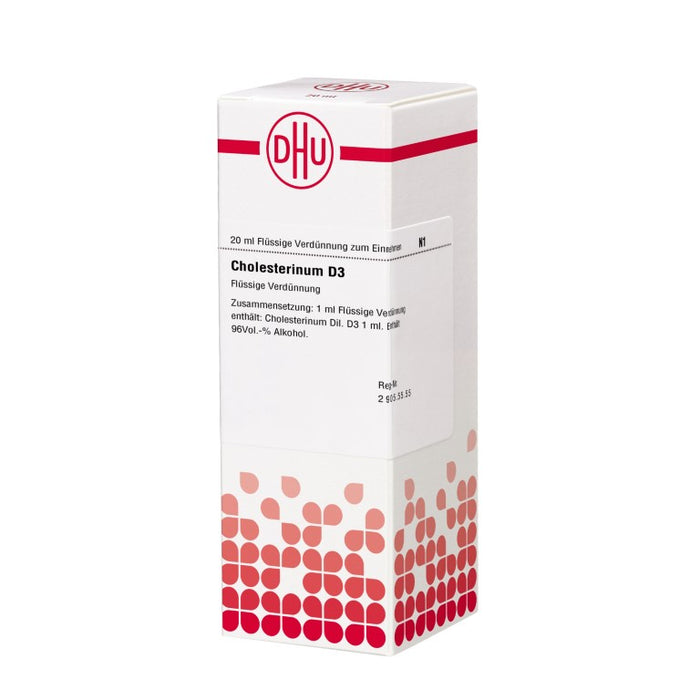 DHU Cholesterinum D3 Dilution, 20 ml Lösung