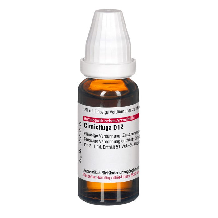 DHU Cimicifuga D12 Dilution, 20 ml Lösung