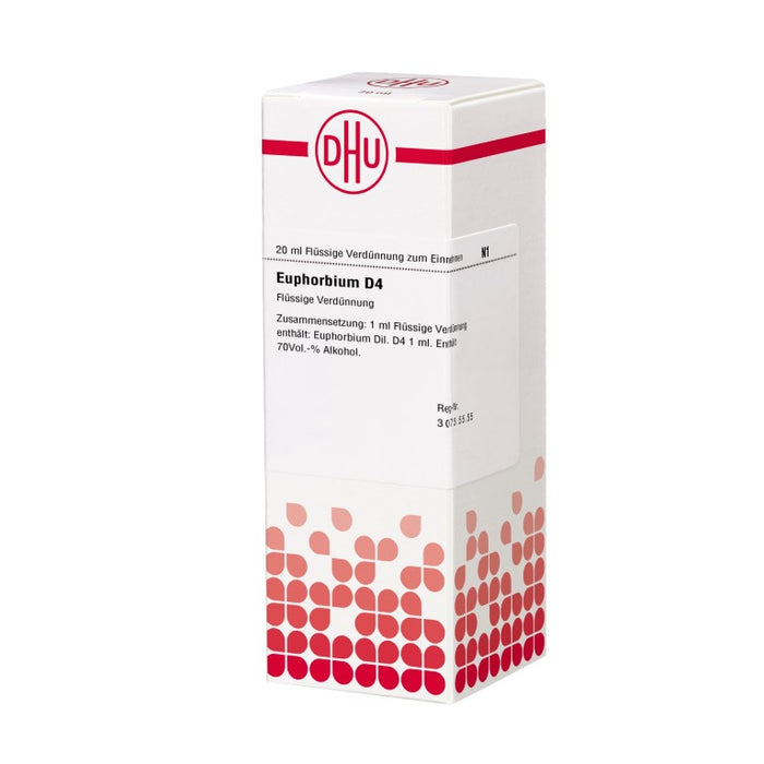 DHU Euphorbium D4 Dilution, 20 ml Lösung