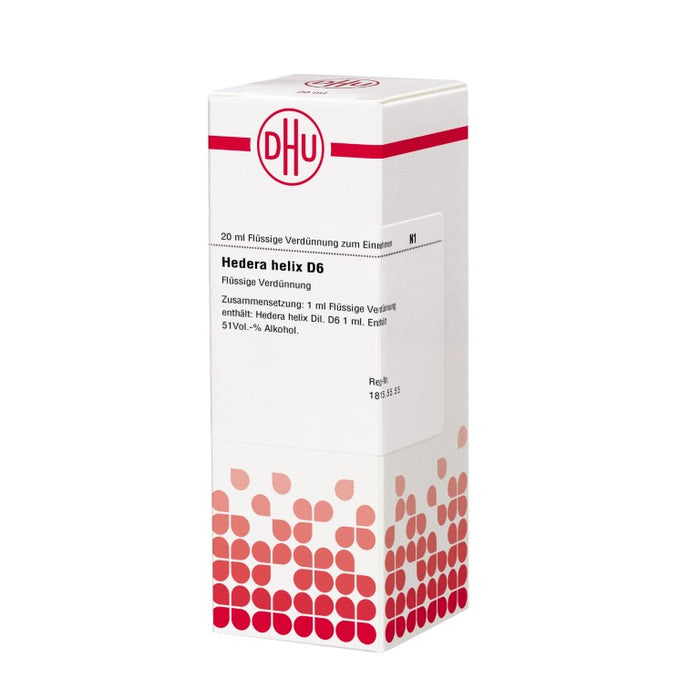 DHU Hedera helix D6 Dilution, 20 ml Lösung