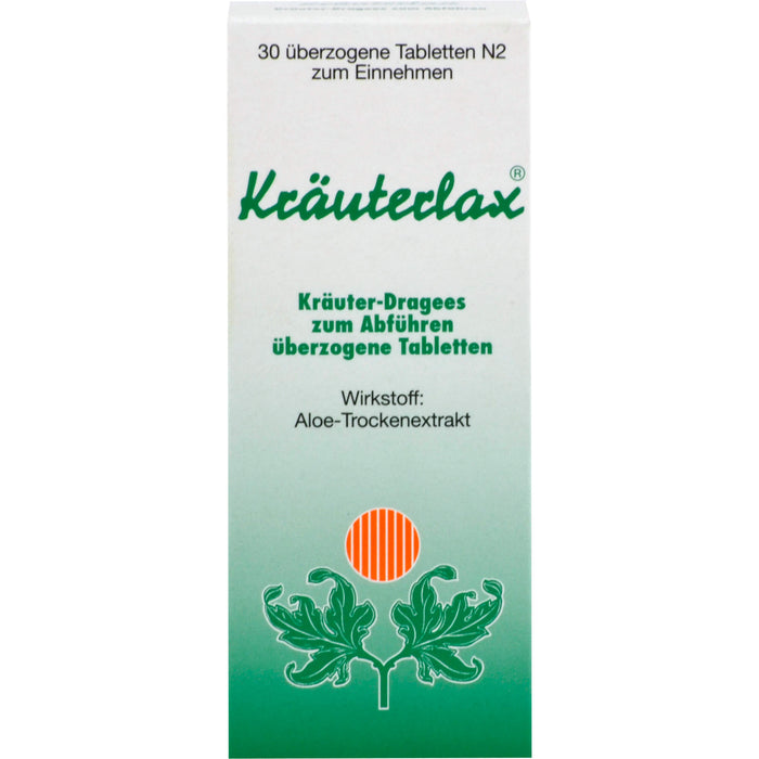 Kräuterlax Kräuterdragees zum Abführen, 30 pcs. Tablets