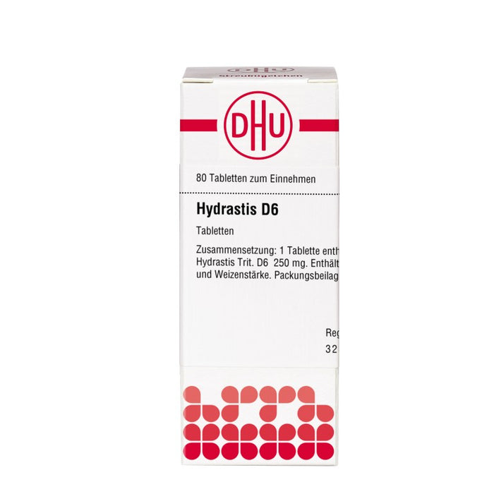 DHU Hydrastis D6 Tabletten, 80 pcs. Tablets