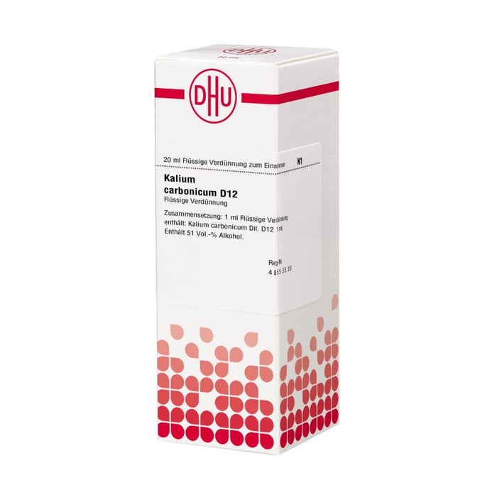 DHU Kalium carbonicum D12 Dilution, 20 ml Lösung