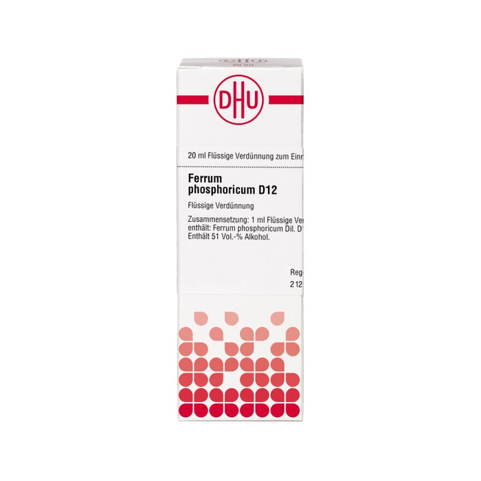 DHU Ferrum phosphoricum D12 Dilution, 20 ml Lösung