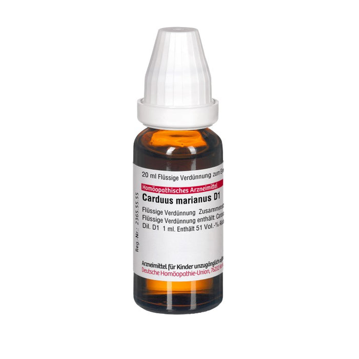 DHU Carduus marianus D1 Dilution, 20 ml Lösung