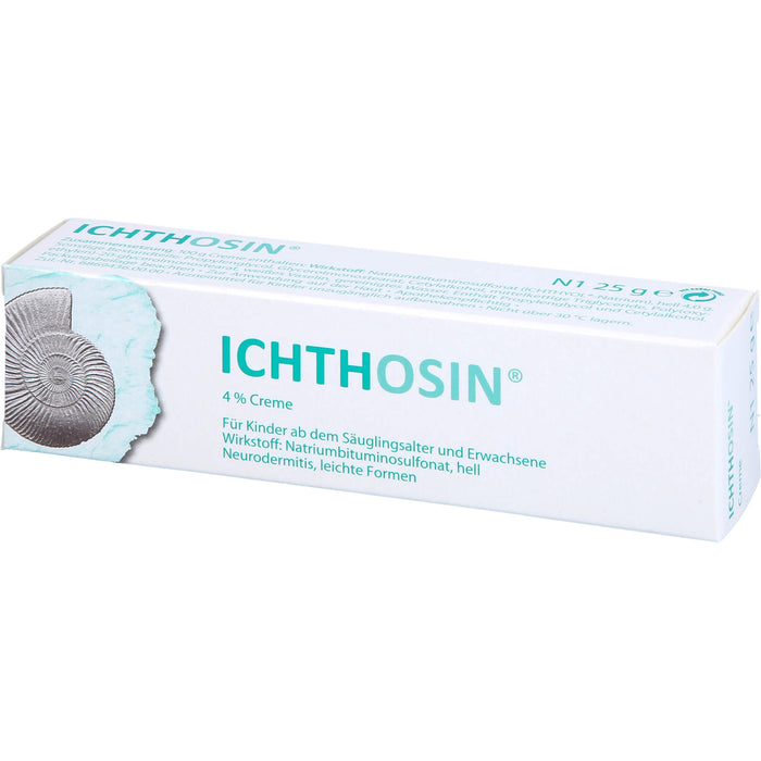 ICHTHOSIN Creme bei Neurodermitis, 25 g Creme