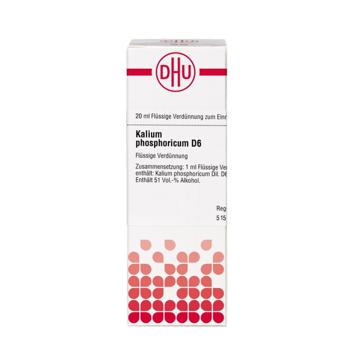 DHU Kalium phosphoricum D6 Dilution, 20 ml Lösung