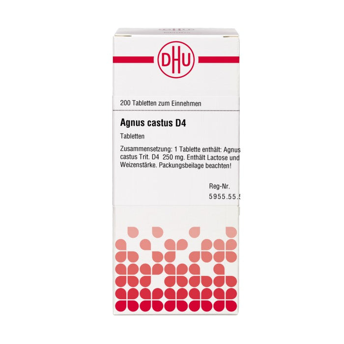 DHU Agnus castus D4 Tabletten, 200 St. Tabletten