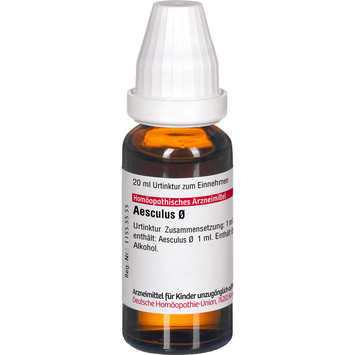 DHU Aesculus Ø Urtinktur, 20 ml Lösung