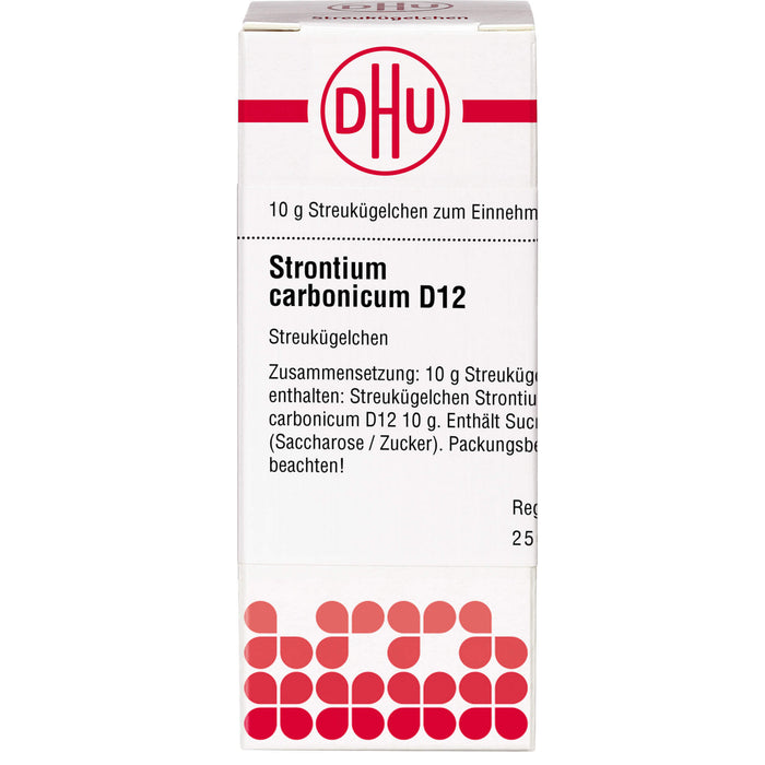 DHU Strontium carbonicum D12 Streukügelchen, 10 g Globules