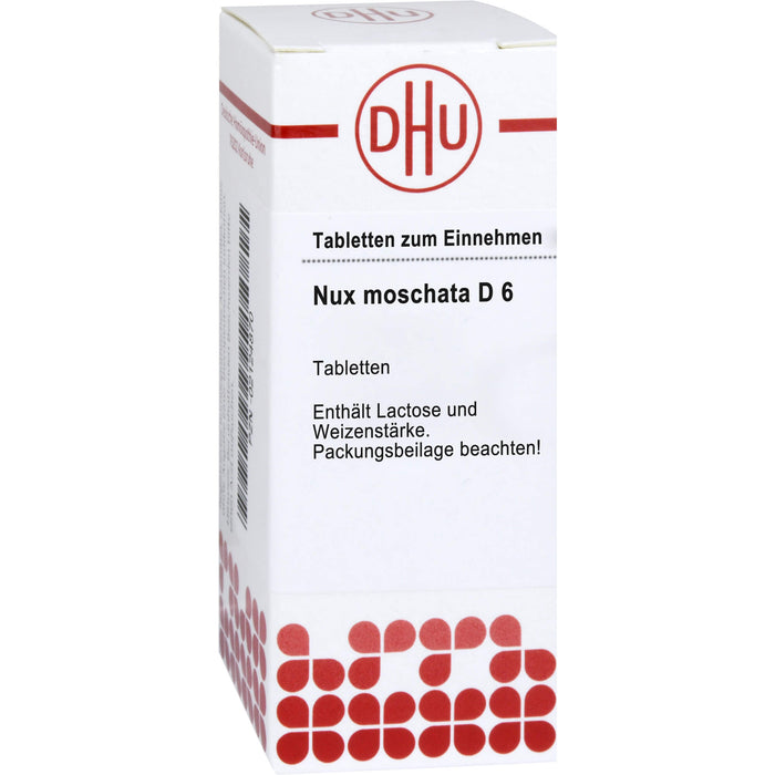 DHU Nux moschata D6 Tabletten, 80 St. Tabletten