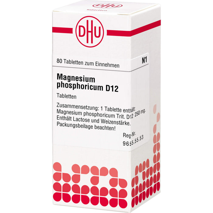 DHU Magnesium phosphoricum D12 Tabletten, 80 pcs. Tablets