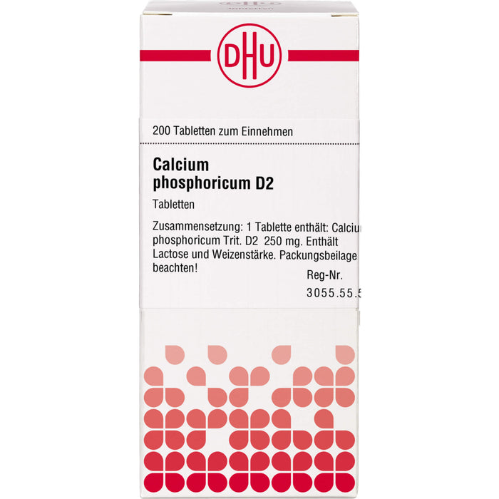 DHU Calcium phosphoricum D2 Tabletten, 200 St. Tabletten