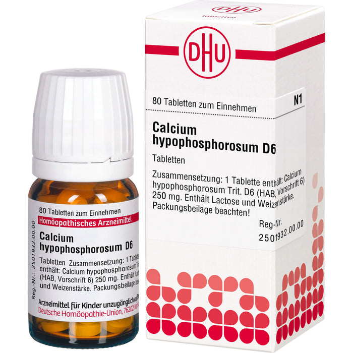 DHU Calcium hypophosphorosum D6 Tabletten, 80 pcs. Tablets