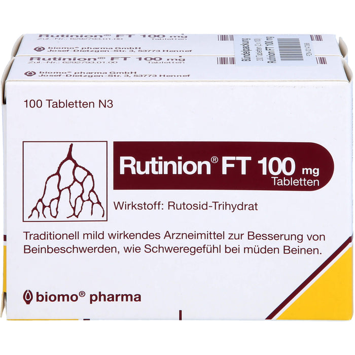 Rutinion FT 100 mg Tabletten, 200 St TAB