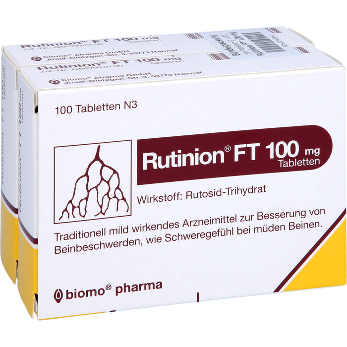 Rutinion FT 100 mg Tabletten, 200 St TAB