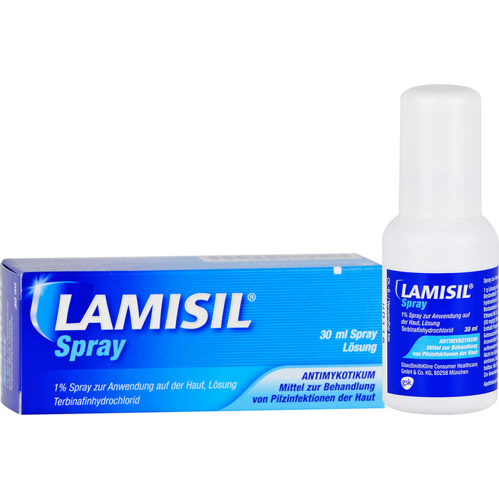 LAMISIL Spray bei Pilzinfektionen der Haut, 30 ml Lösung