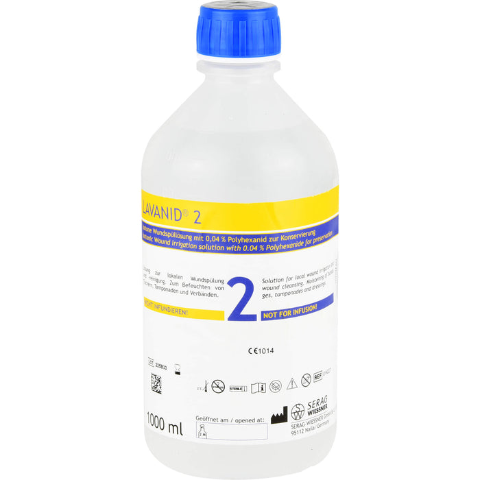 LAVANID 2 Wundspüllösung, 1000 ml Solution