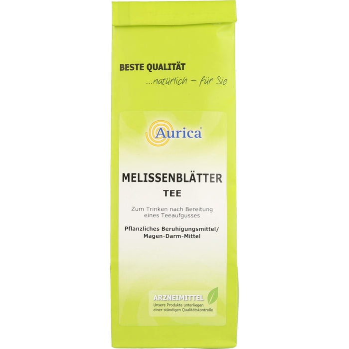 Aurica Melissenblätter Tee pflanzliches Beruhigungsmittel, 40 g Tee