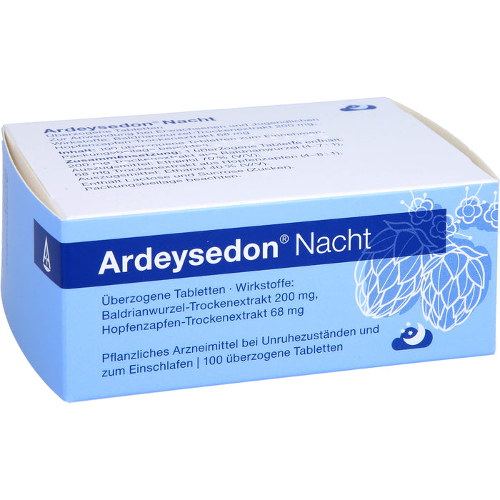 Ardeysedon Nacht überzogene Tabletten, 100 St UTA