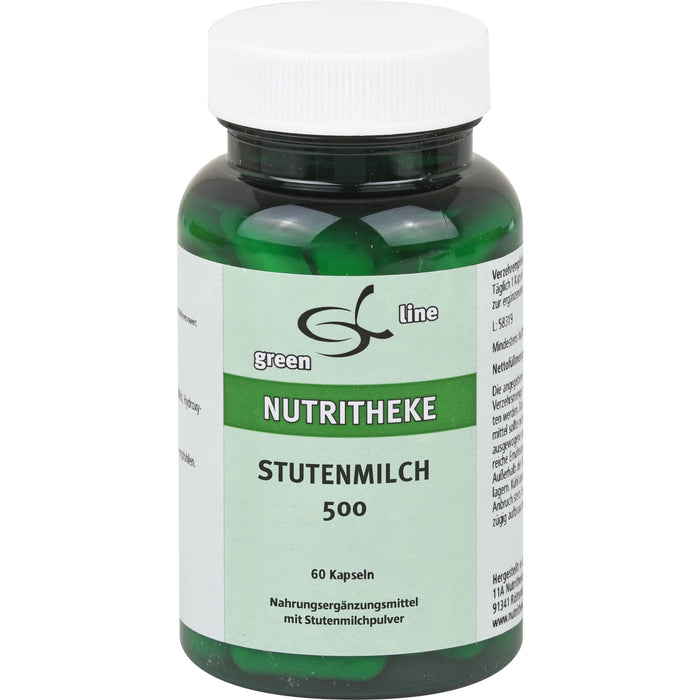 green line Nutritheke Stutenmilch 500 Kapseln, 60 pc Capsules