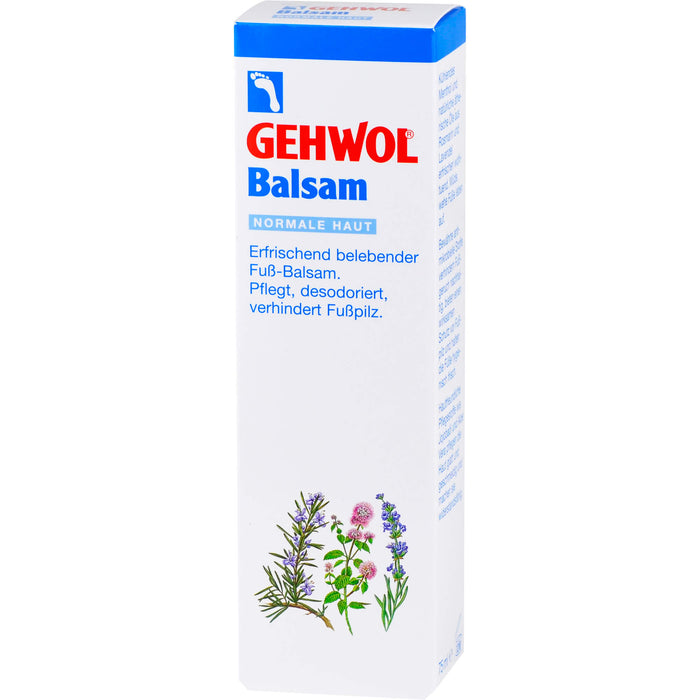 GEHWOL Balsam pflegt, desodoriert und verhindert Fußpilz, 75 ml Creme