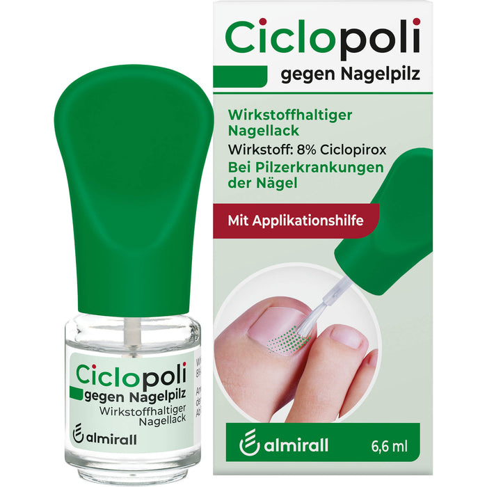 Ciclopoli Nagellack gegen Nagelpilz, 6.6 ml Lösung