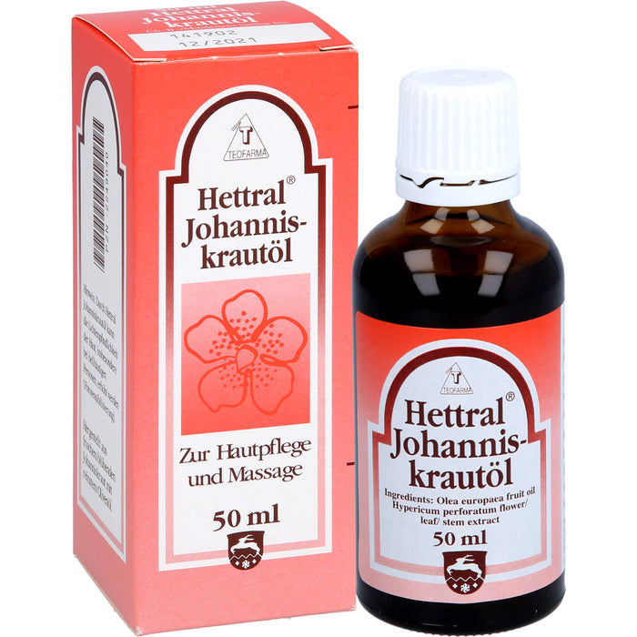 HETTRAL JOHANNISKRAUTOEL, 50 ml OEL