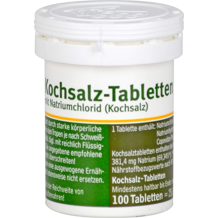 Mohren-Apotheke zu St. Lorenz Kochsalz-Tabletten, 100 pc Tablettes