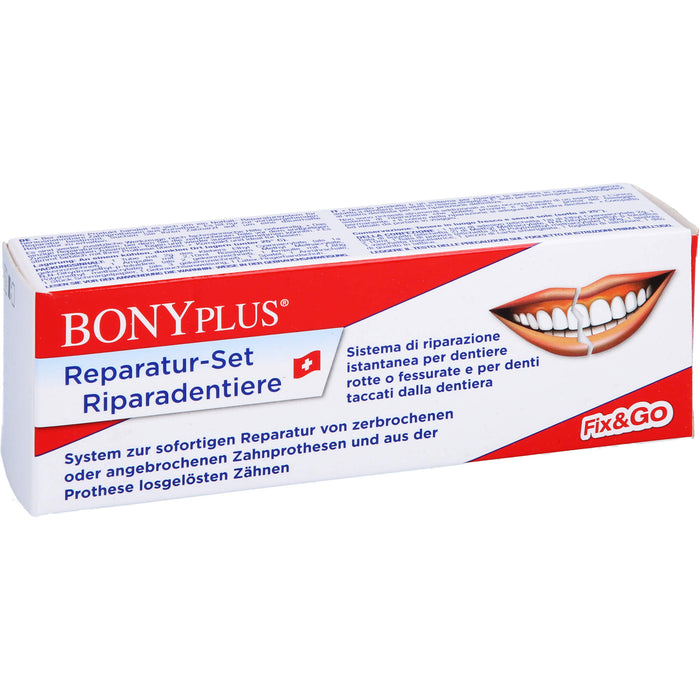 BONYplus Reparatur-Set für Zahnprothesen, 1 pc Ensemble