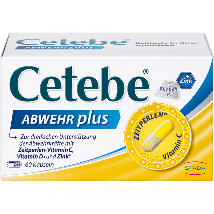 Cetebe Abwehr plus Kapseln, 60 pcs. Capsules