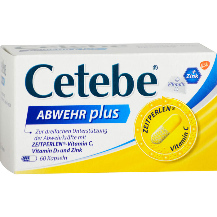 Cetebe Abwehr plus Kapseln, 60 pcs. Capsules