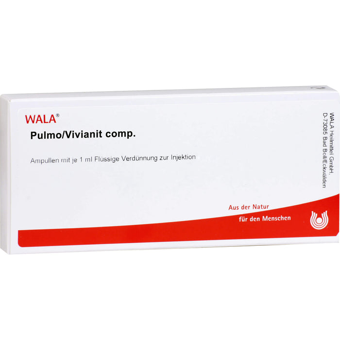 Pulmo/Vivianit comp. Wala Ampullen, 10 pc Ampoules