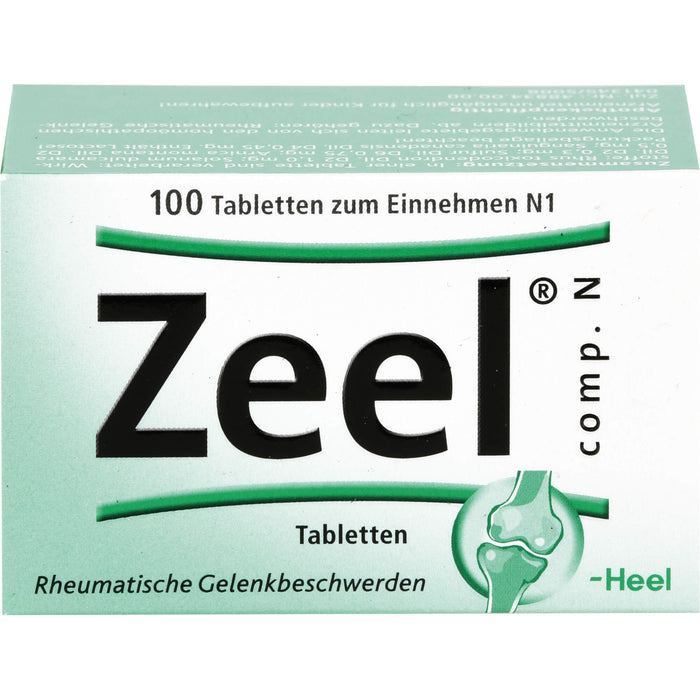 Zeel comp. N Tabletten bei rheumatischen Gelenkbeschwerden, 100 pc Tablettes