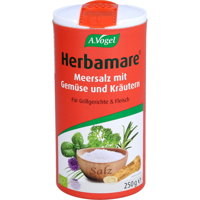 Trocomare Herbamare Meersalz mit Gemüse und Kräutern, 250 g Salz