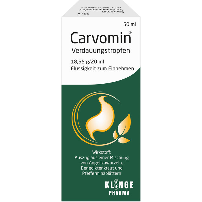 Carvomin Verdauungstropfen, 50 ml Lösung