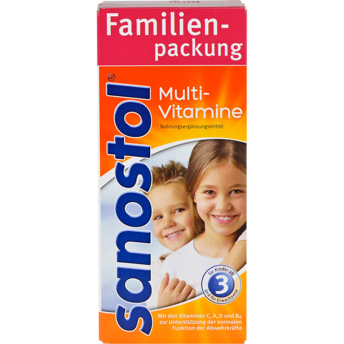 sanostol Multivitamine Familienpackung Saft, 780 ml Solution