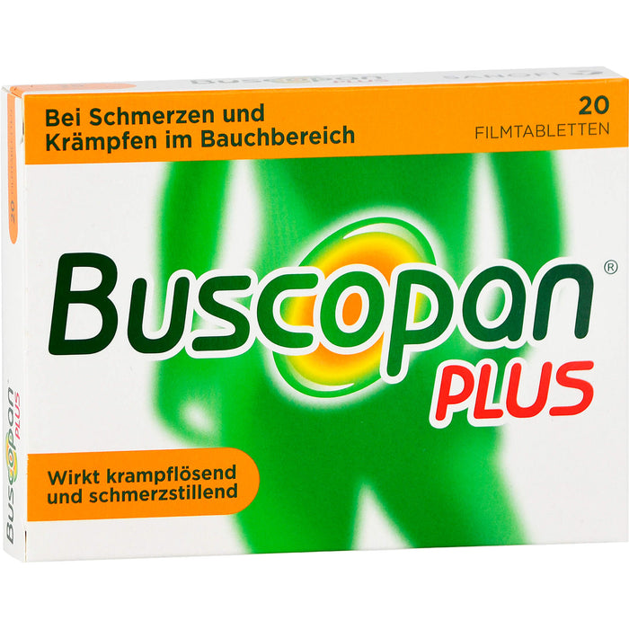 Buscopan plus Filmtabletten Original Sanofi-Aventis, 20 pcs. Tablets