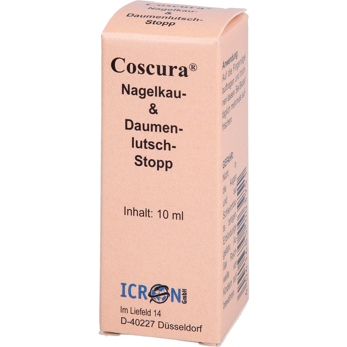 Nagelkau- & Daumenlutsch-Stopp Coscura, 10 ml FLU