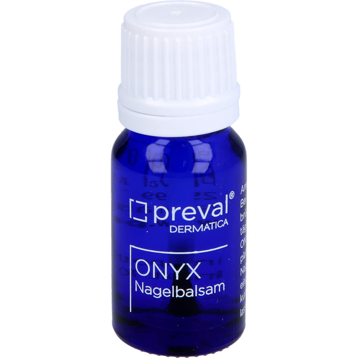 preval Onyx Nagelbalsam zum Schutz und zur Pflege brüchiger Nägel, 10 ml Lösung